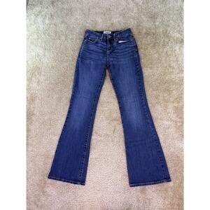 Denizen From Levi's Dark Blue Boot Cut Jeans Classic Fit Mid Rise Size 4 E299